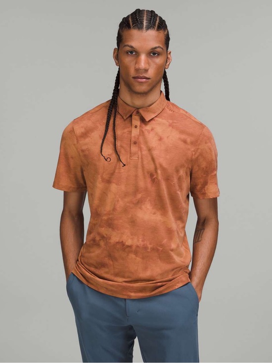 lululemon athletica Other - ⛔️ SOLD ⛔️ /// Men’s Evolution Short Sleeve Polo - Tidal Dye Desert - Size Large